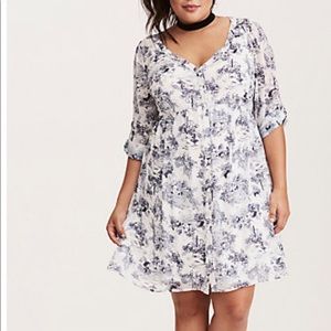 Disney Ariel toile shirt dress from Torrid